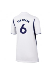 Tottenham Hotspur Jan Paul van Hecke #6 Fotballdrakt Hjemme Klær Dame 2026-27 Korte ermer